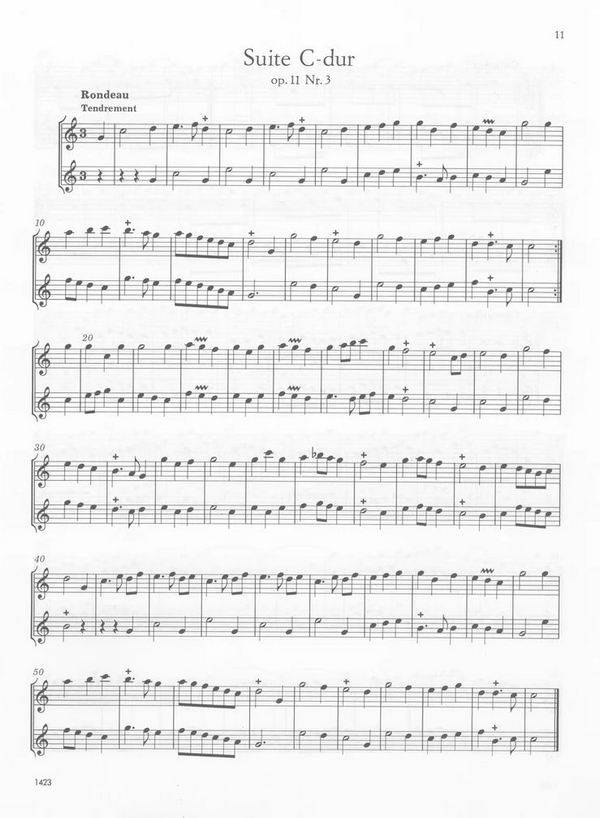 Leichte Duos op.11 (Nr.1-6)