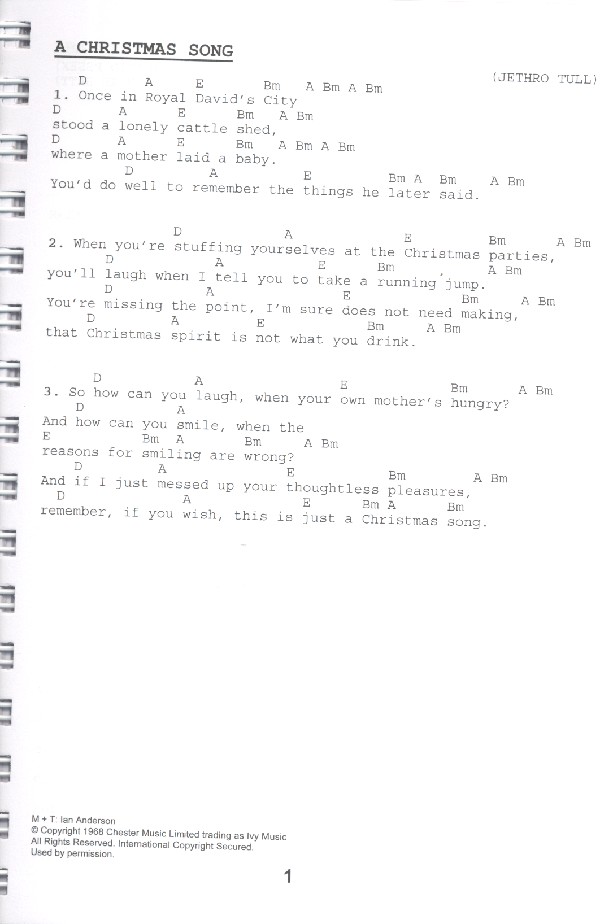 Das Ding Weihnachten