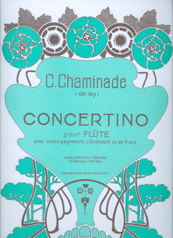 Concertino op.107 pour flûte et orchestre