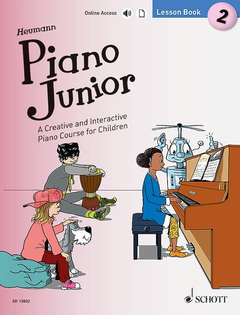 Piano junior - Lesson Book vol.2 (+Online Audio Download)