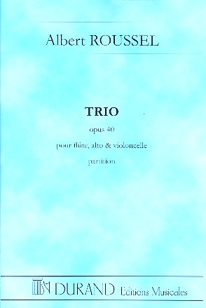 Trio op.40 pour flûte, alto et