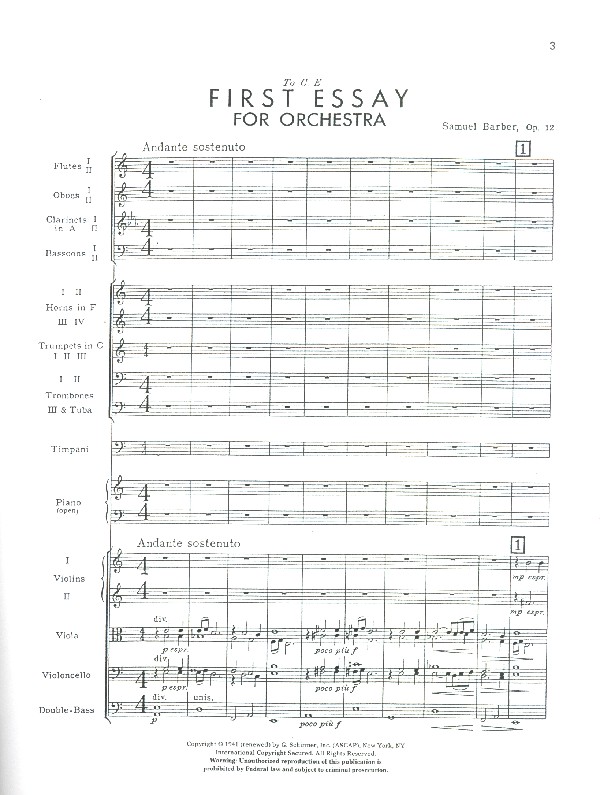 Essay no.1 op.12