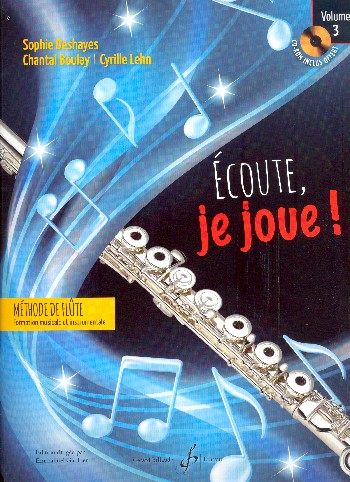 Écoute je joue vol.3 (+CD-ROM)