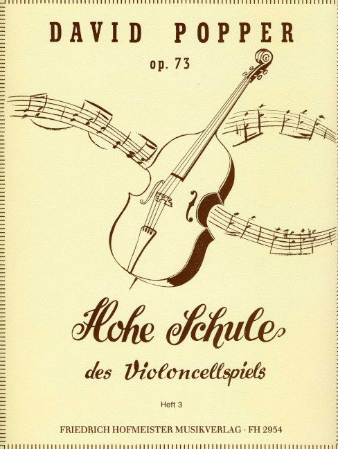 Hohe Schule des Violoncellspiels op.73 Band 3