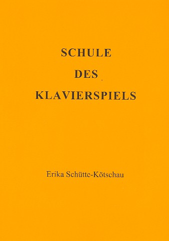 Schule des Klavierspiels