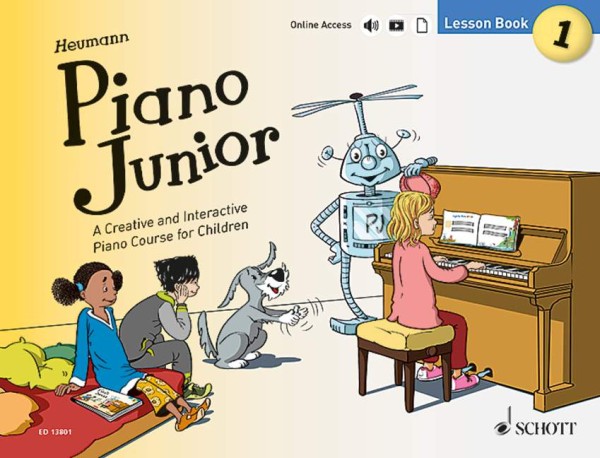 Piano junior - Lesson Book vol.1 (+Online Audio Download)