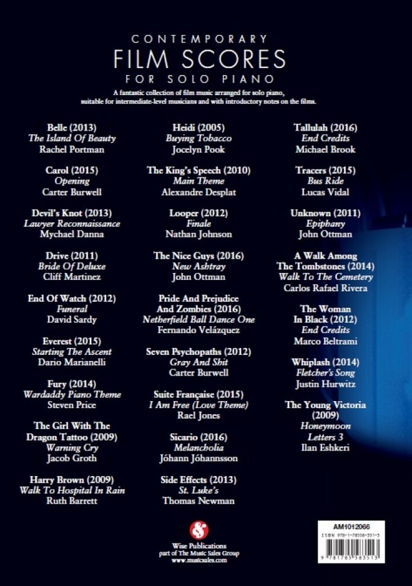 Contemporary Film Scores: