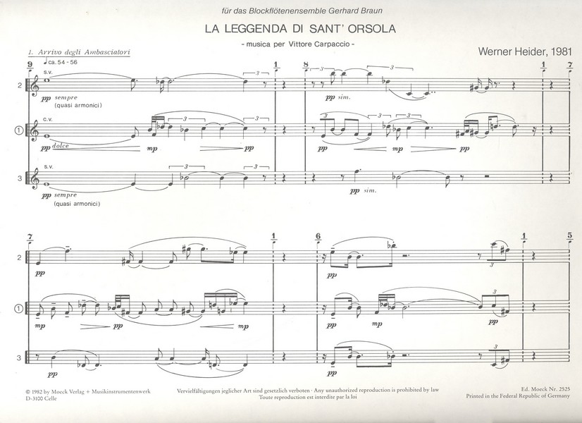 La leggende di Sant'Orsola