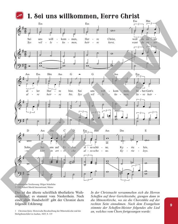 Das Buch der Weihnachtslieder
