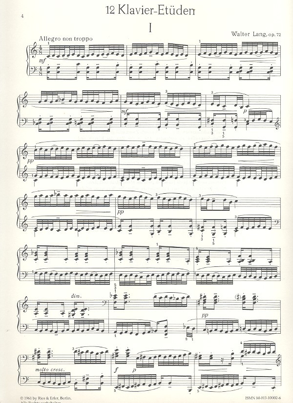 12 Klavieretüden op.72