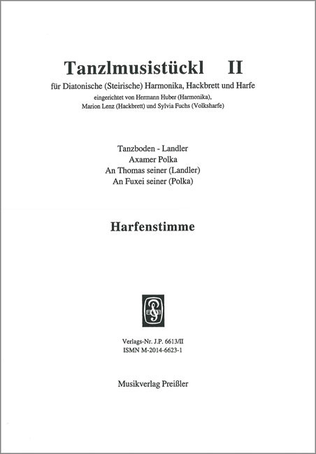 Tanzlmusistückl aus Tirol und dem Salzburger Land Band 2