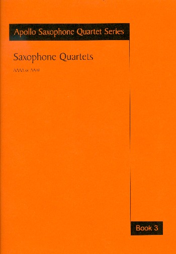 Saxophone Quartets vol.3