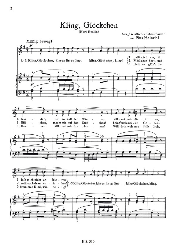 Weihnachtslieder-Album für Klavier