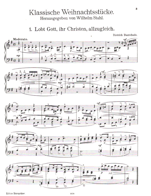 Klassische Weihnachtsstücke