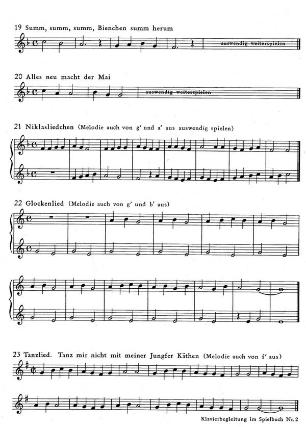 Lern- und Spielbuch für Flöte