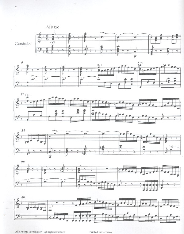 Konzert F-Dur BWV1057