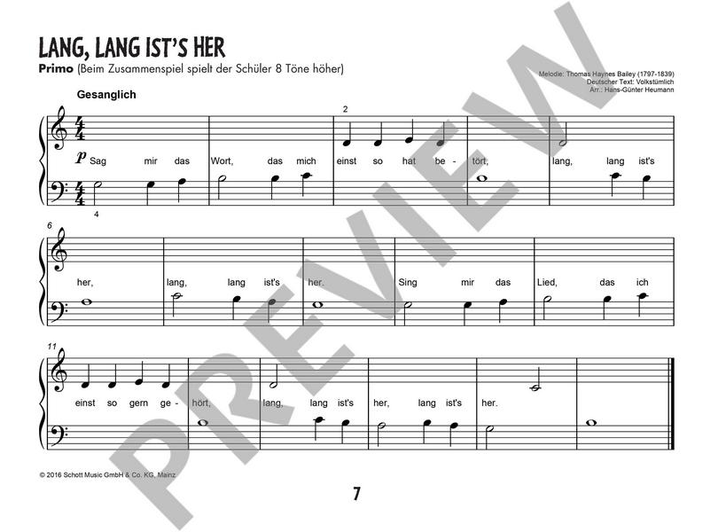 Piano Kids Band 1 - Vorspielbuch