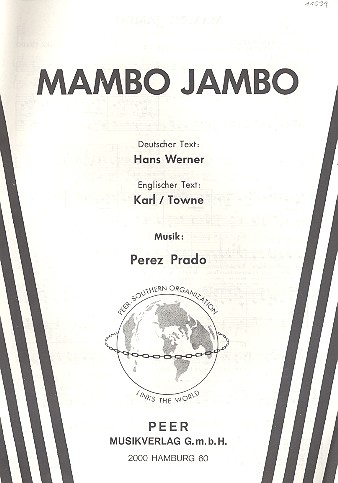 Mambo Jambo: Einzelausgabe
