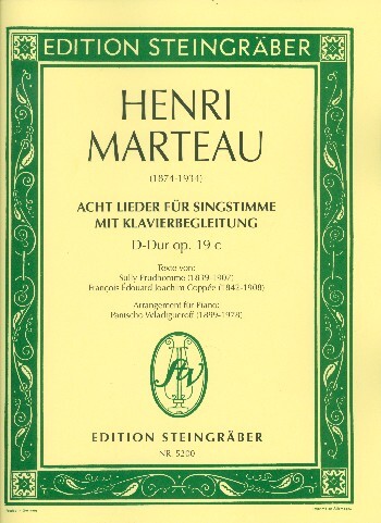 8 Lieder op.19c