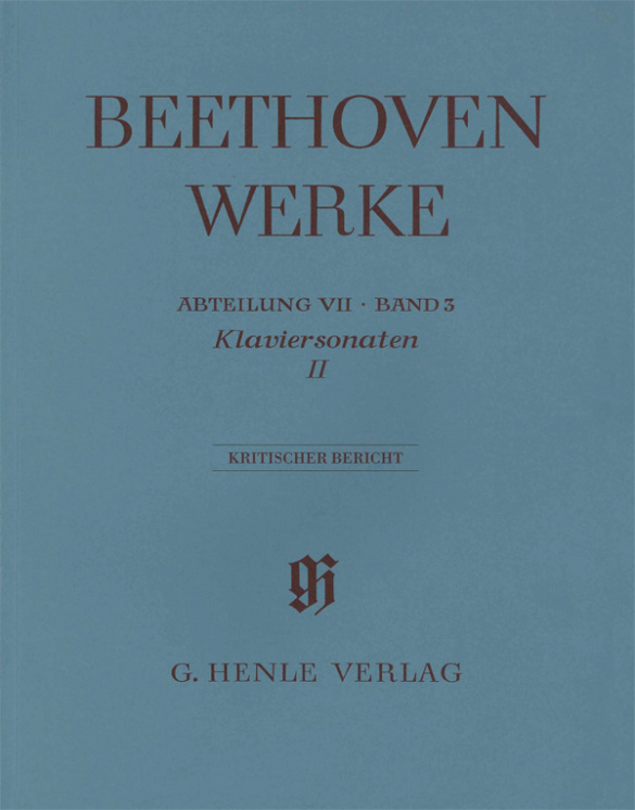 Beethoven Werke Abteilung 7 Band 3