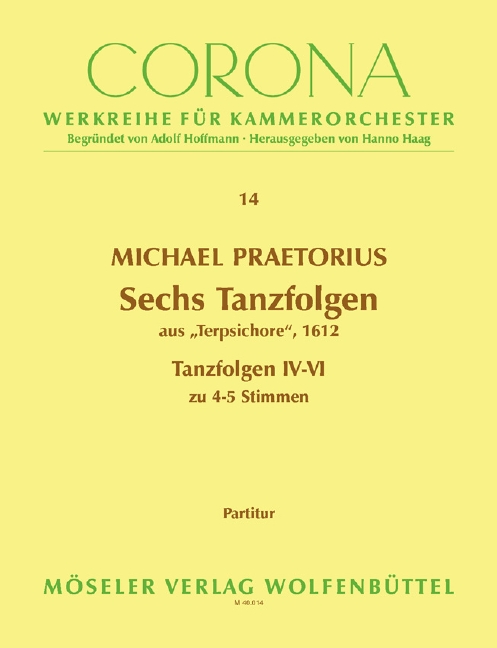 6 Tanzfolgen aus Terpsichore Band 2