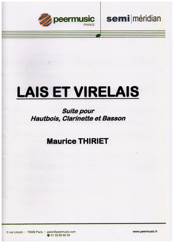 Lais et virelais