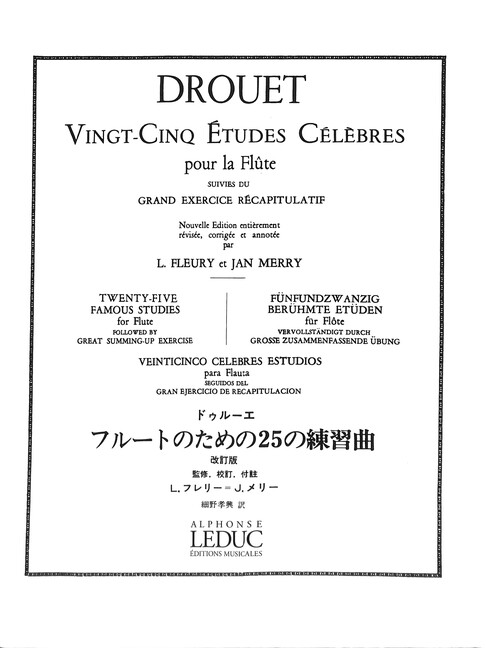 25 études célèbres