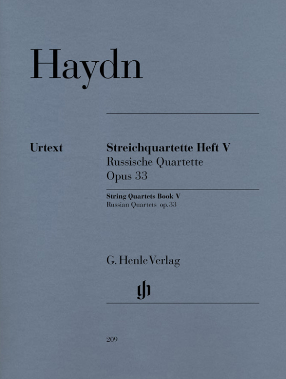 Streichquartette Band 5 op.33