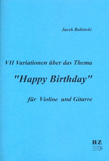 7 Variationen über das Thema Happy Birthday