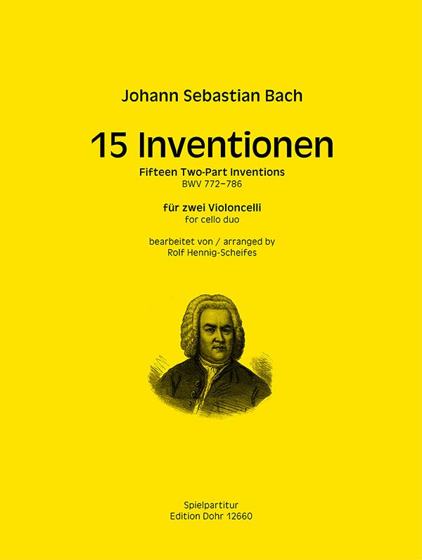 15 Inventionen BWV772-786