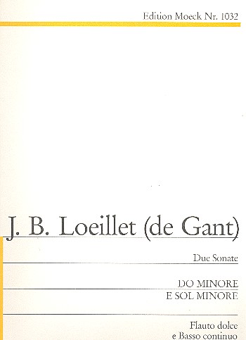 2 Sonaten c-Moll op.2,5 und g-Moll op.4,6