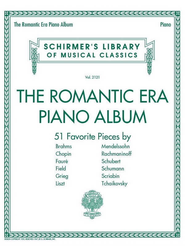 The Romantic Era Piano Collection