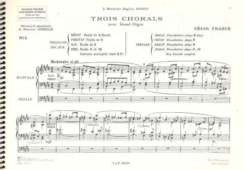 3 Chorals