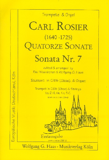 Sonate Nr.7 für Trompete (Oboe), Streicher und Bc