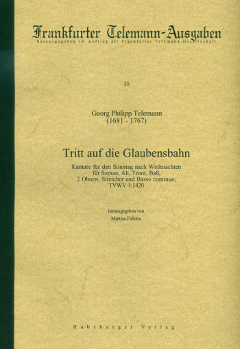 Tritt auf die Glaubensbahn TWV1:1420