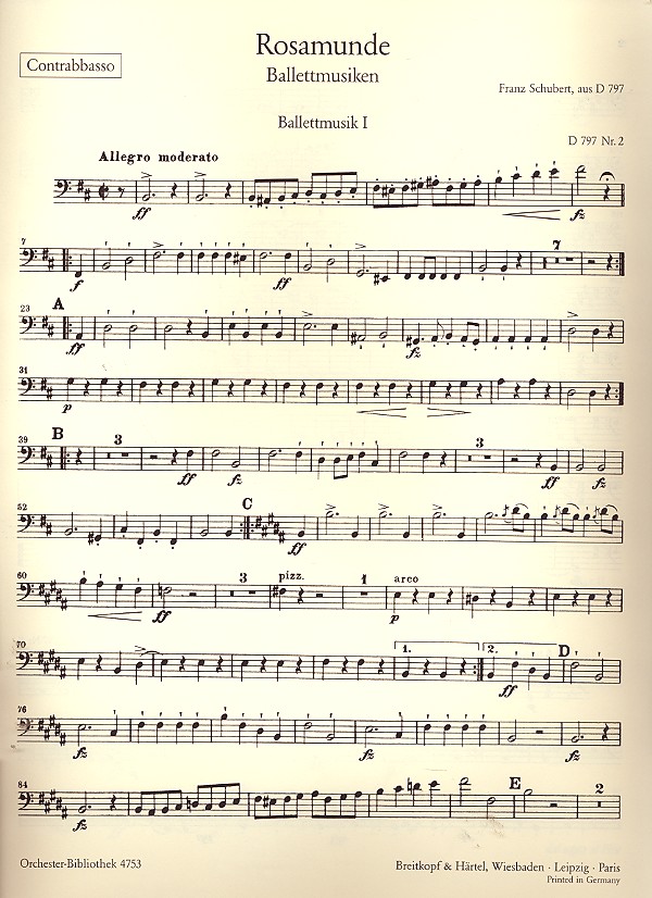 Rosamunde op.26 D797 - Ballettmusiken