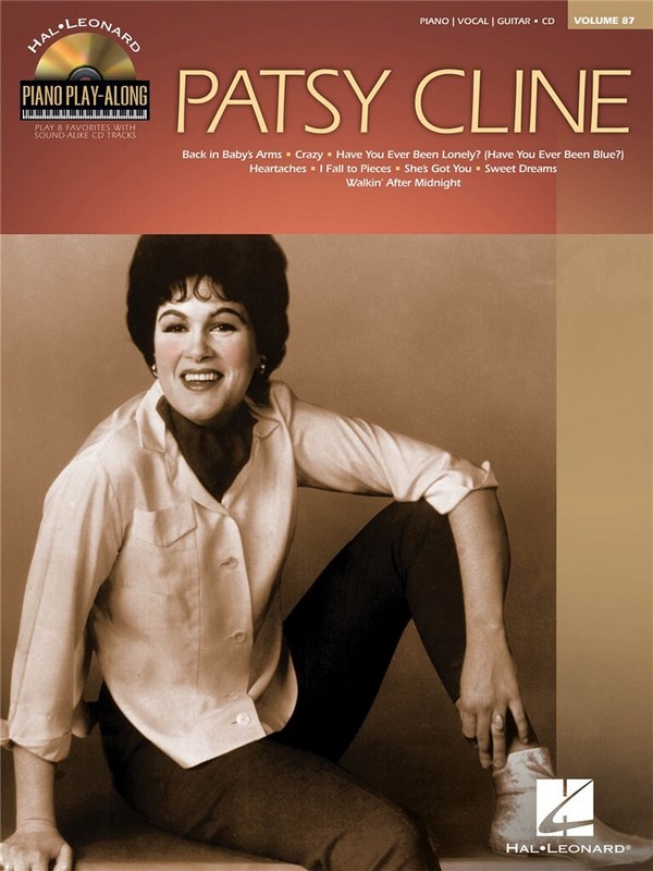 Patsy Cline (+CD): piano playalong vol.87