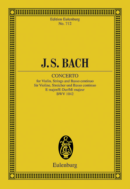 Konzert E-Dur BWV1042