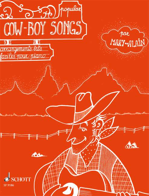 POPULAR COW-BOY SONGS ARRANGE-