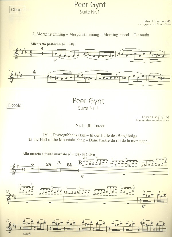 Peer Gynt-Suite Nr.1 op.46