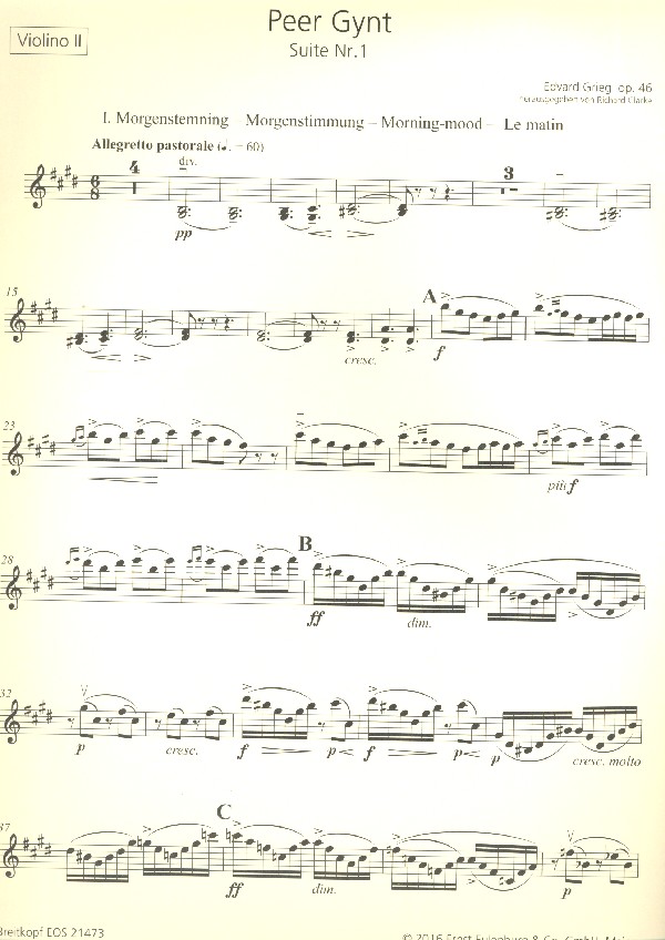 Peer Gynt-Suite Nr.1 op.46
