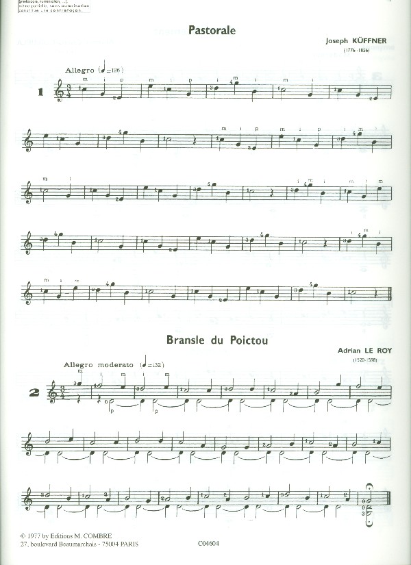 La guitare classique vol.A (+CD)