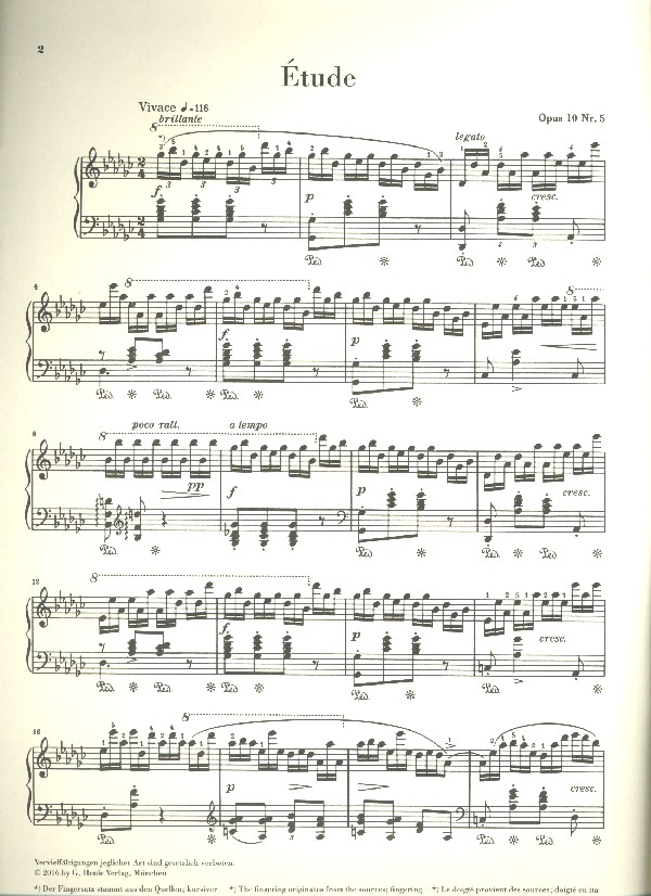 Etüde Ges-Dur op.20,5