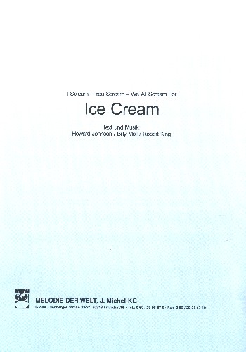 Ice Cream: Einzelausgabe für