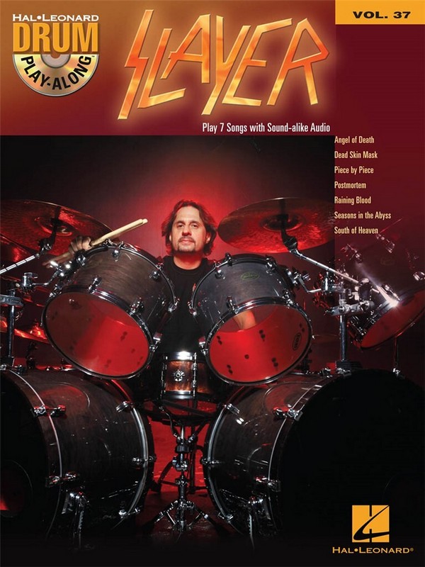 Slayer (+CD): drum playalong vol.37