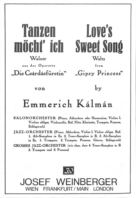 Tanzen möcht' ich