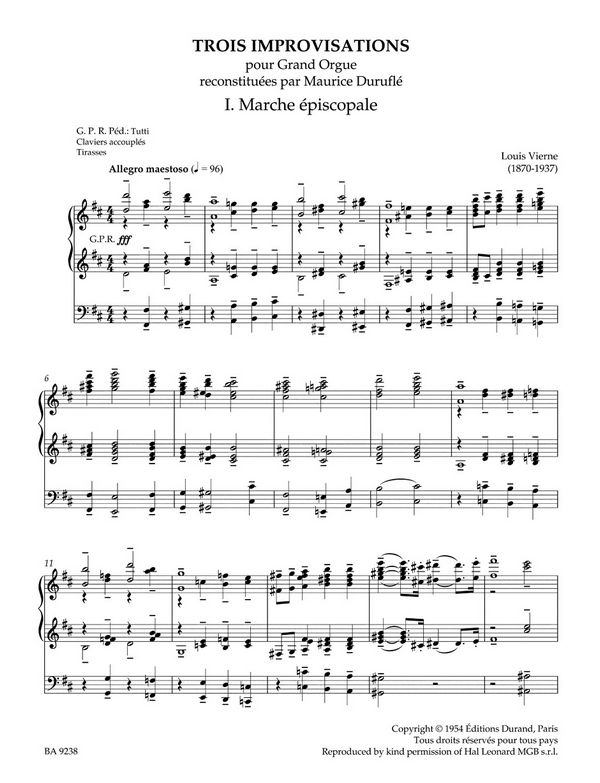 Sämtliche Orgelwerke Band 10