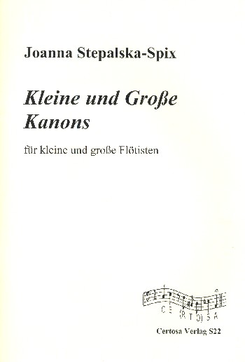 Kleine und große Kanons für klein und große Flötisten