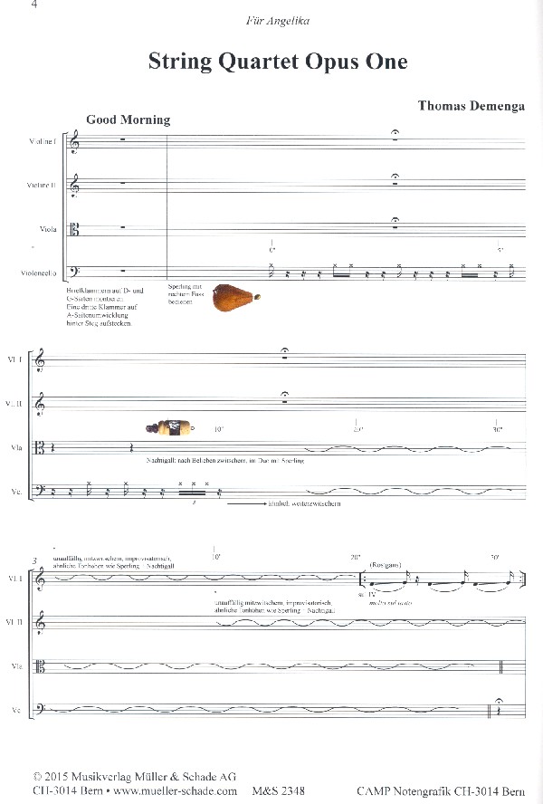 Streichquartett op.1