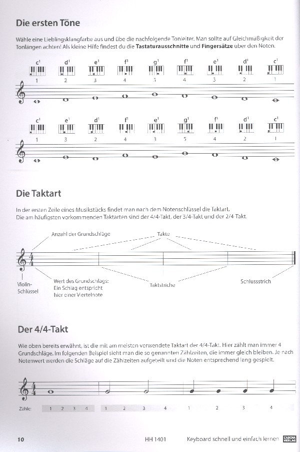 Keyboard schnell und einfach lernen (+Online Audio)